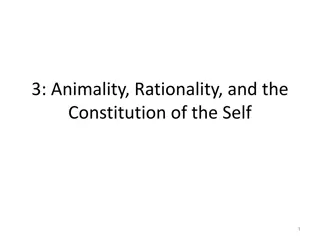 Constitution of the Self: Moral Impulses and General Will