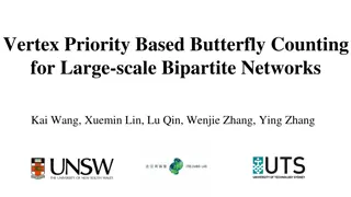 Vertex Priority Based Butterfly Counting for Large-scale Bipartite Networks