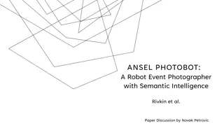 ANSEL Photobot: Robot Event Photographer with Semantic Intelligence