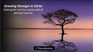God's Word at Work and People of Purpose in Thessalonians