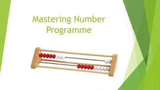 Enhancing Number Skills with Mastering Number Programme