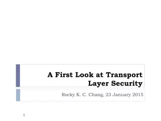 Understanding Transport Layer Security Essentials