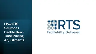 How RTS Solutions Enable Real-Time Pricing Adjustments