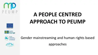 Gender Mainstreaming and Human Rights Approaches in Fisheries Sector Analysis