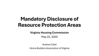 Land Use Controls and Resource Protection Areas in Virginia