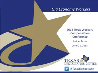Texas Nonemployer Statistics 2003-2018: Trends in Gig Economy and Worker Compensation