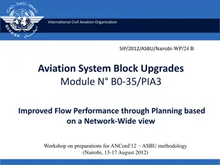 Improved Air Traffic Flow Performance - ASBU Methodology Overview