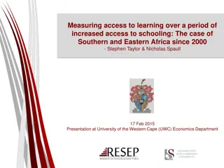 Access and Quality in Education: Understanding the Impact on Economic Development