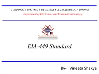 Introduction to EIA-449 Standard for Electronics and Communication Engineering