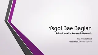 Ysgol Bae Baglan School Health Research Network Overview