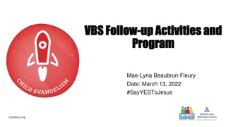 Effective VBS Follow-Up Activities and Programs for Children