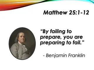 Prepare for Worship, Service, and Eternity According to Scripture