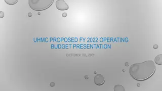 University of Hawaii Maui College FY 2022 Operating Budget Presentation Highlights