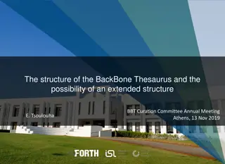 Building the Backbone Thesaurus: Structure, Expansion, and Validation