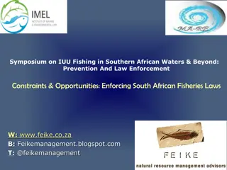 Symposium on IUU Fishing in Southern African Waters & Beyond