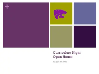 Back-to-School Information and Curriculum Details for Parents - August 29, 2024