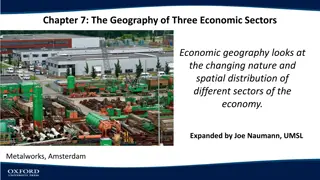 Understanding Economic Geography and Sectoral Changes