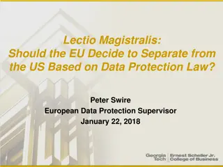 EU-US Data Protection Laws and Potential Impact on Transatlantic Relations