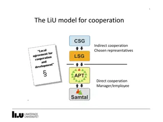 LiU Model for Cooperation and Local Stakeholder Group (LSG)