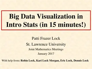 Creative Data Visualization Techniques for Intro Stats Presentation