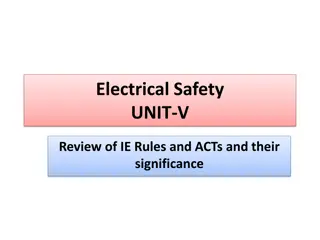 Review of Electrical Safety Guidelines and Lightning Protection Measures