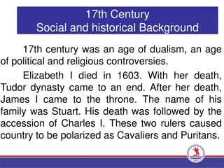 17th Century England: Political and Religious Controversies