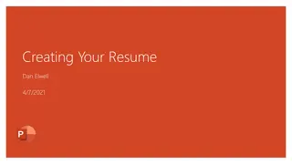 Crafting an Effective Resume: Expert Tips and Tricks