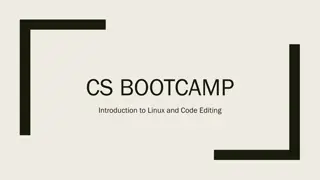 Complete Guide to Linux and Code Editing for CS Bootcamp