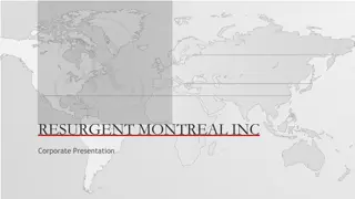 Resurgent Montreal Inc - Corporate Financial Services in Montreal