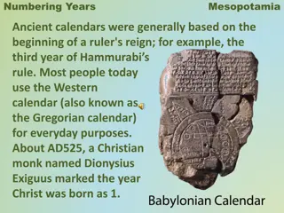 Understanding Historical Year Numbering Systems