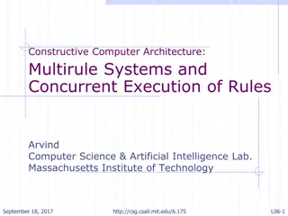 Concurrent Execution in Multi-rule Computer Architecture