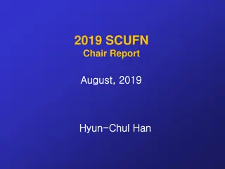 SCUFN Chair Report Summary and GGC35 Meeting Highlights
