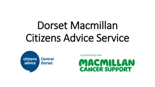 Specialist Welfare Benefits Advice for Cancer Patients and Families in Dorset