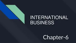 Understanding International Business Basics