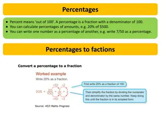Mastering Percentages: A Comprehensive Guide