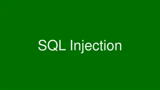 Understanding Injection Attacks in Web Development