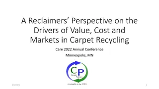 Reclaimers' Insight into Carpet Recycling Value and Market Dynamics