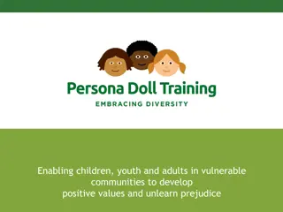 Promoting Positive Values and Unlearning Prejudice in Vulnerable Communities