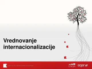 Vrednovanje Internacionalizacije visokog obrazovanja - Projekt CeQuInt