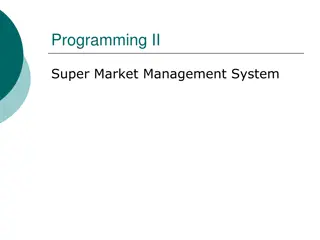 Automate Supermarket Management System with Group Project Requirement