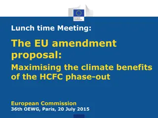 Maximising Climate Benefits: EU Amendment Proposal for HCFC Phase-Out