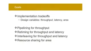 Optimizing Computation through Pipelining Techniques