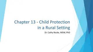 Child Protection Services in Canadian Rural Settings