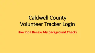 How to Renew Your Background Check at Caldwell County Schools Volunteer Tracker