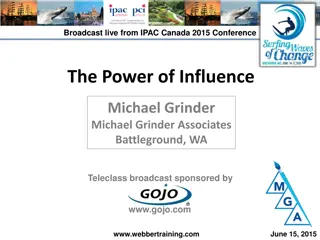 Explore the Power of Influence at IPAC Canada 2015 Conference