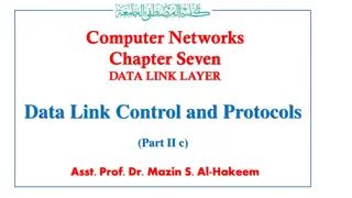 Data Link Control and Protocols in Computer Networks Chapter 7