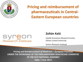 Understanding Pharmaceutical Pricing and Reimbursement Practices in Europe