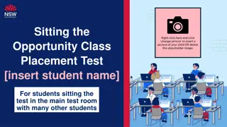 Preparing for the Opportunity Class Placement Test