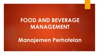 Differences Between Hotel and Restaurant Food Services