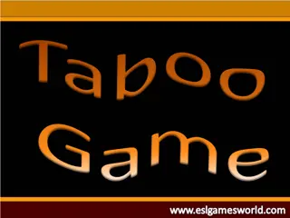 Exciting Word Taboo Game for Entertaining Parties